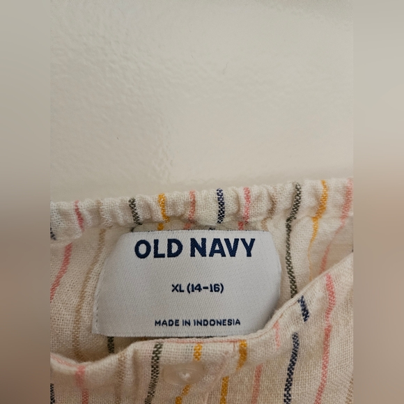 Girls linen romper - Picture 3 of 6